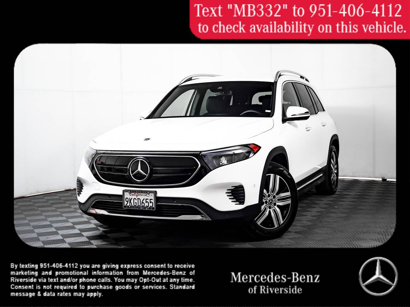 2023 Mercedes-Benz EQB EQB 300 — SUV — 5,933 mi — Riverside, CA