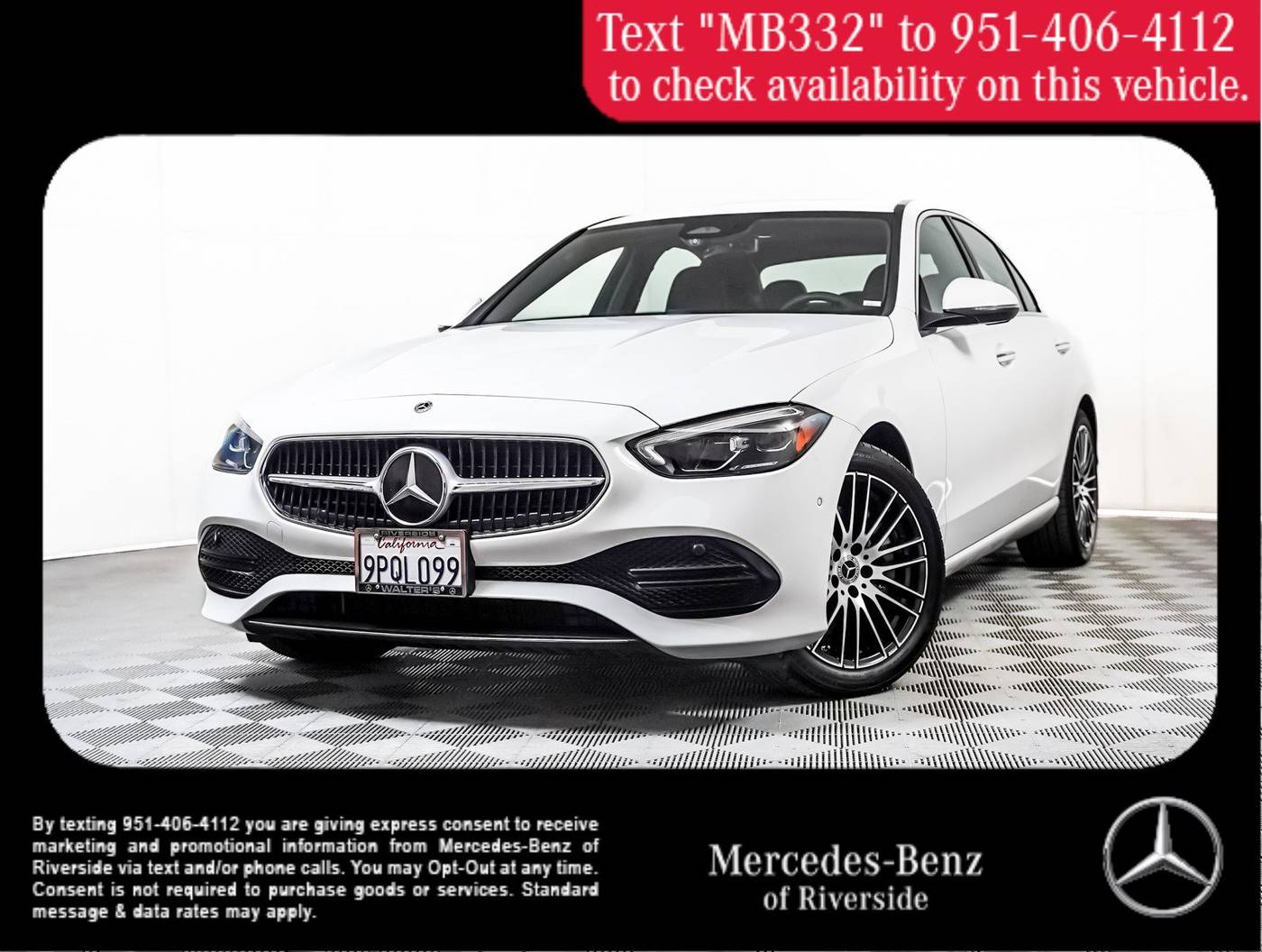 2025 Mercedes-Benz C-Class C 300 — Sedan — 8,985 mi — Riverside, CA