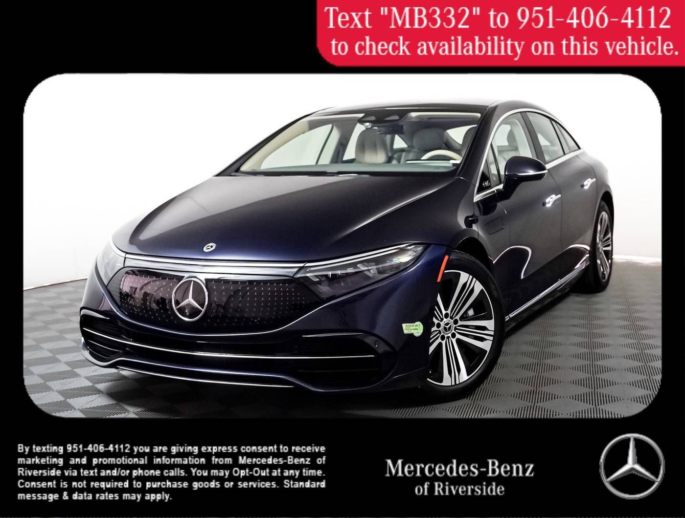 2022 Mercedes-Benz EQS Sedan EQS 450+ — Hatchback — 35,459 mi — Riverside, CA