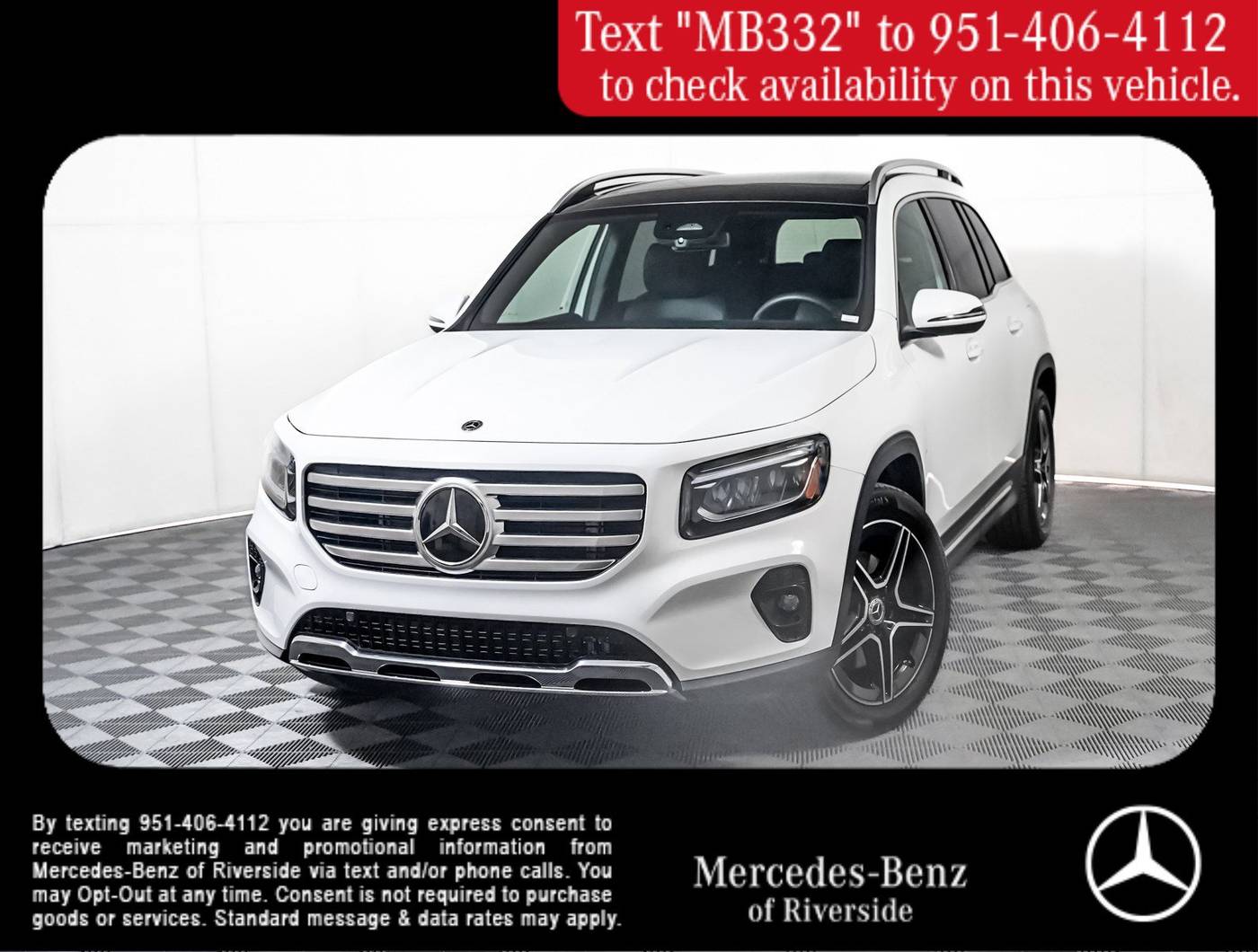 2026 Mercedes-Benz GLB GLB 250 — SUV — 1,842 mi — Riverside, CA
