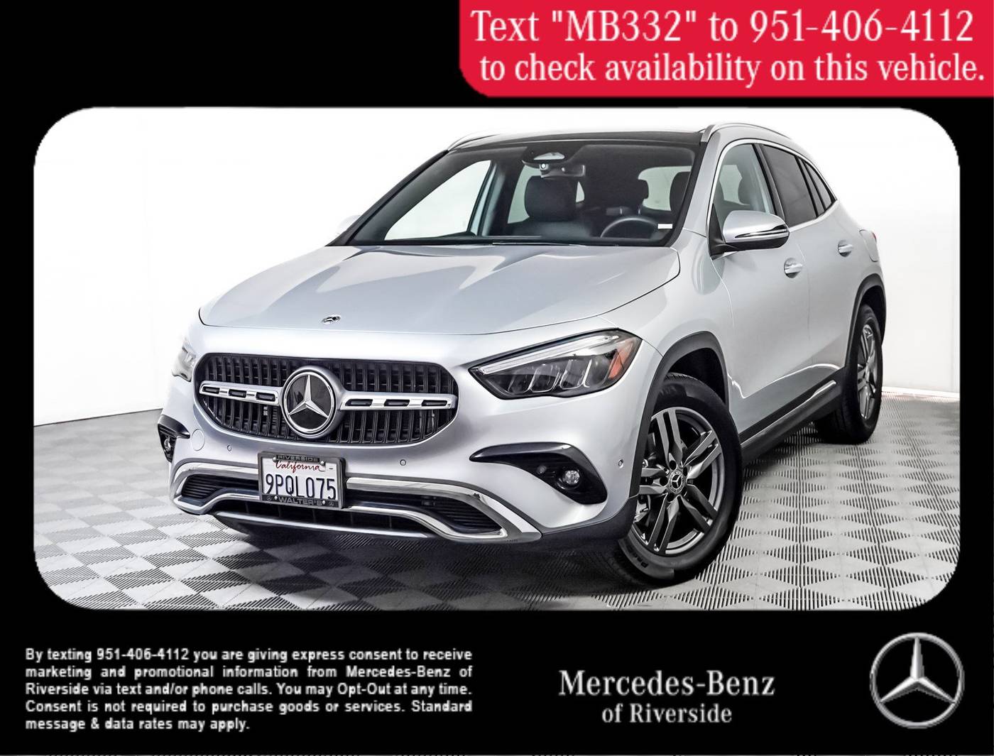 2025 Mercedes-Benz GLA GLA 250 — SUV — 8,555 mi — Riverside, CA