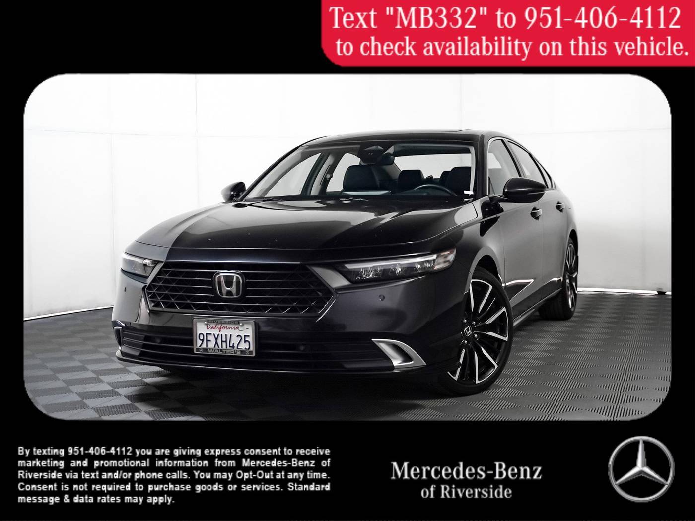2023 Honda Accord Hybrid Touring — Sedan — 33,851 mi — Riverside, CA