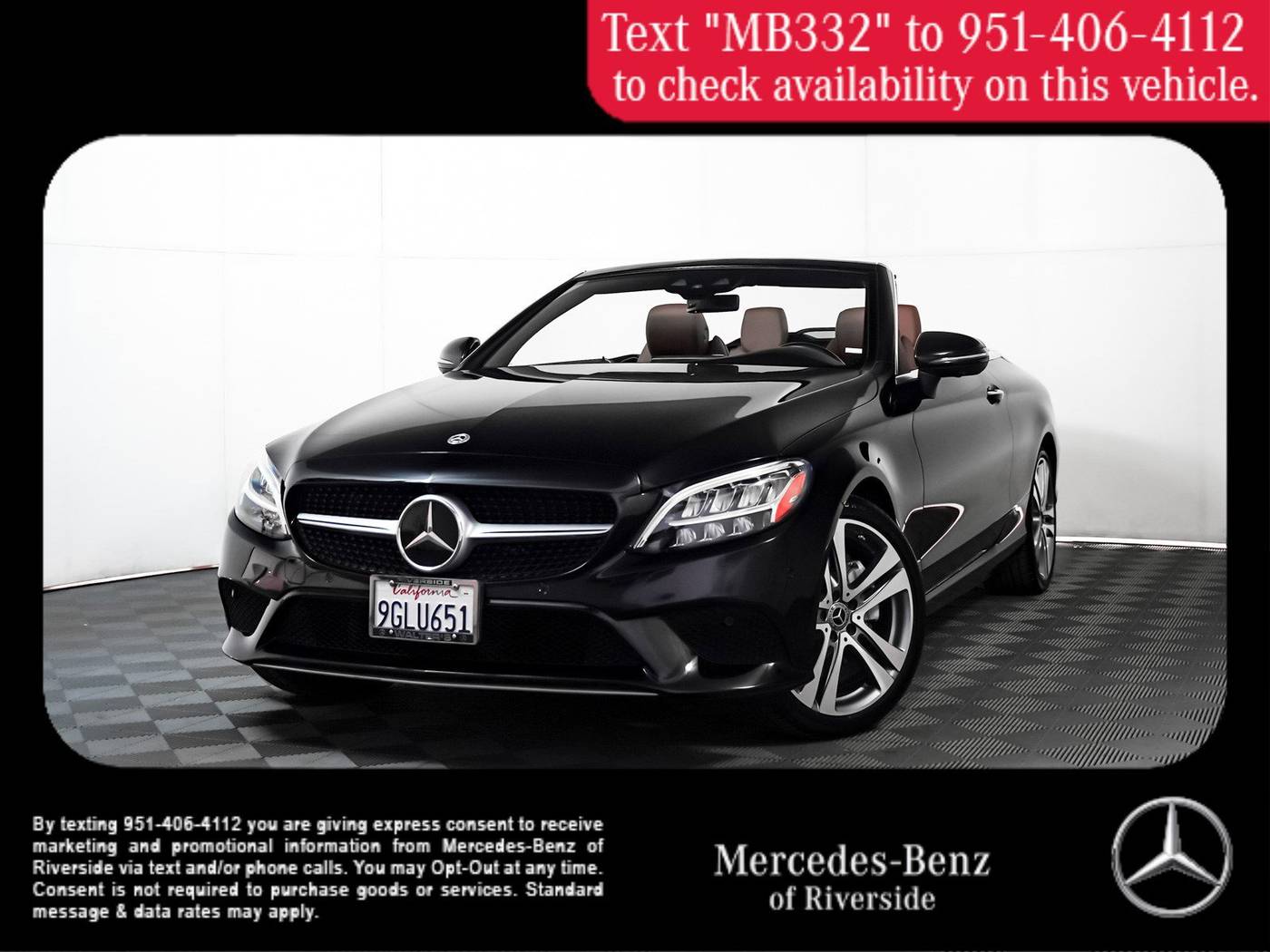 2020 Mercedes-Benz C-Class C 300 — Convertible — 19,314 mi — Riverside, CA