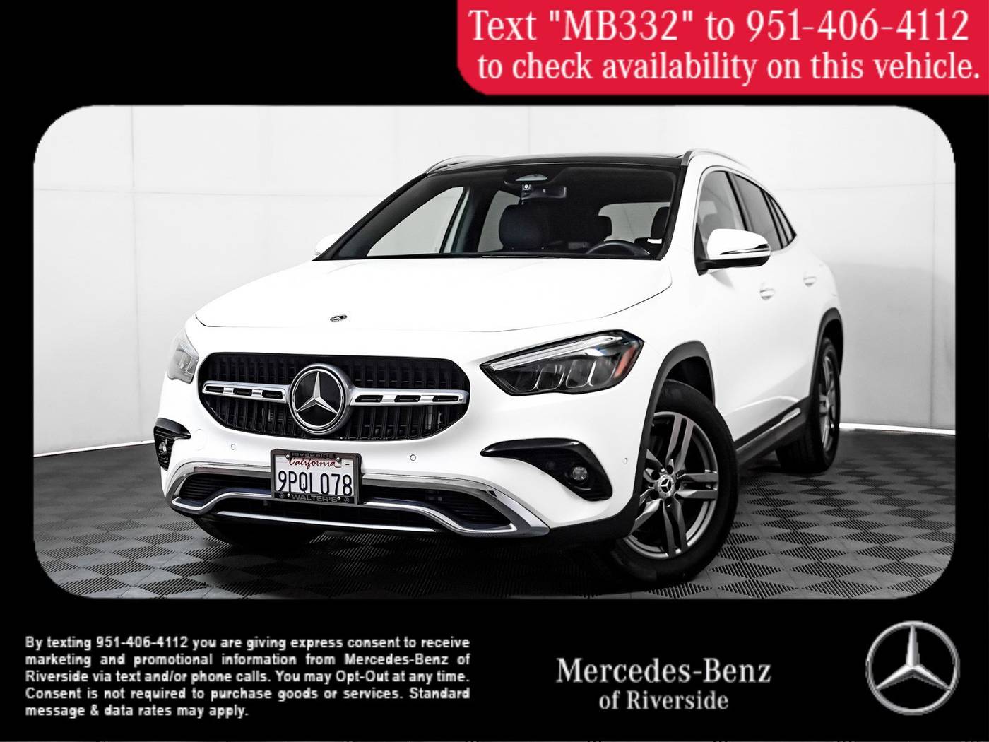 2025 Mercedes-Benz GLA GLA 250 — SUV — 8,184 mi — Riverside, CA