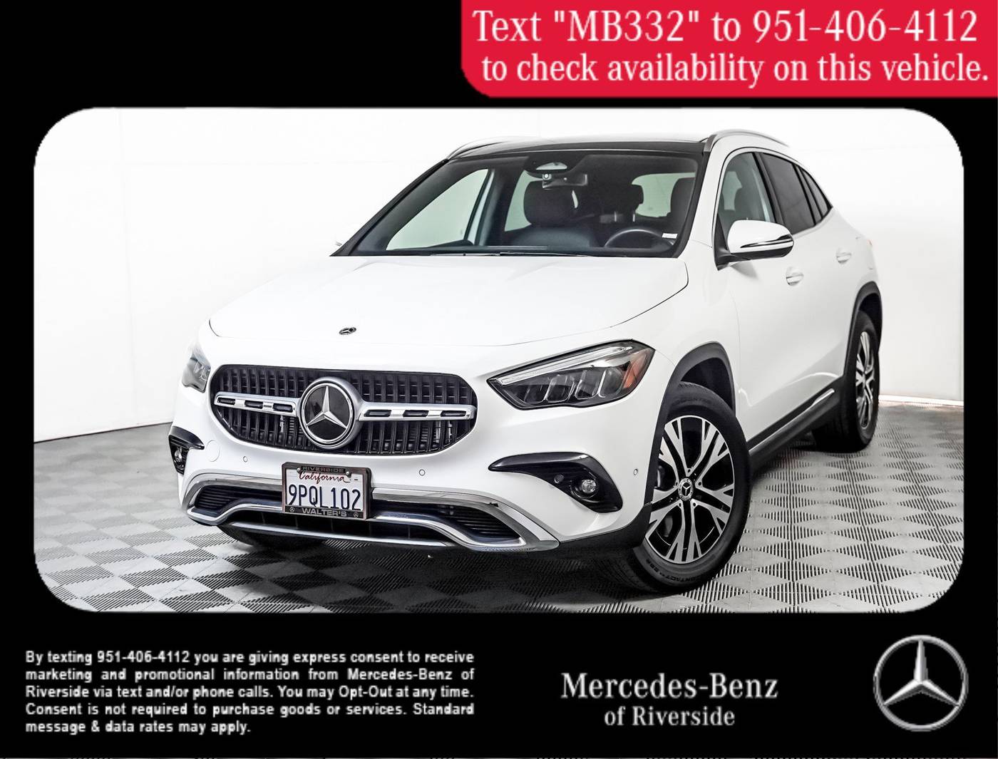 2025 Mercedes-Benz GLA GLA 250 — SUV — 8,596 mi — Riverside, CA