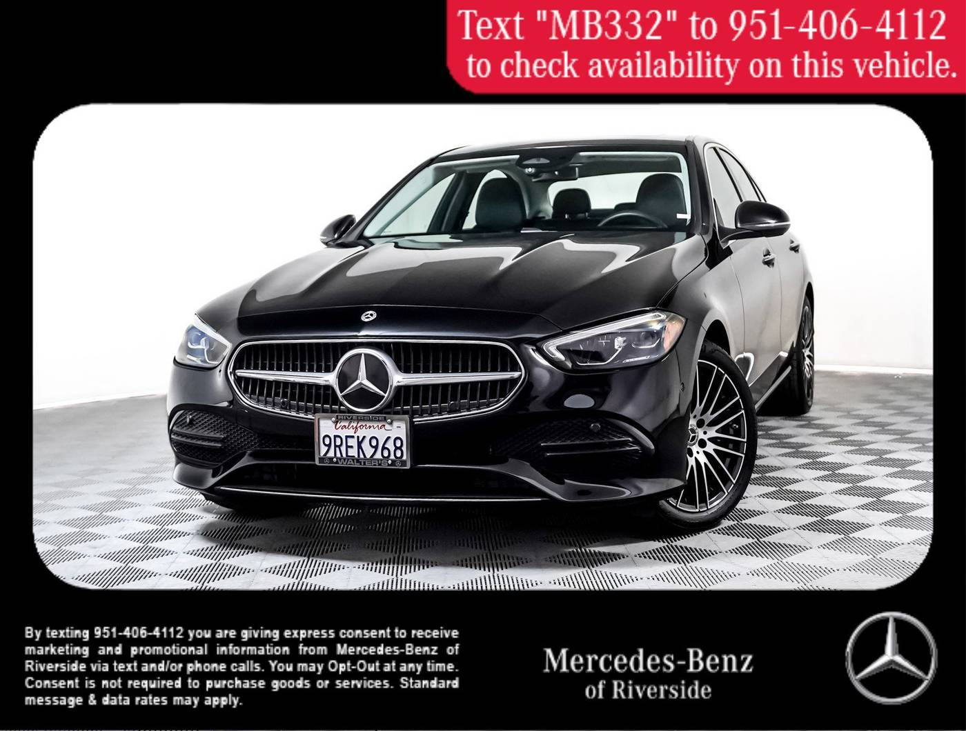 2025 Mercedes-Benz C-Class C 300 — Sedan — 7,458 mi — Riverside, CA