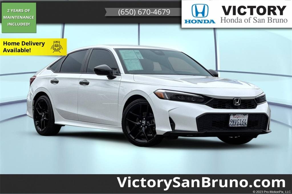 2025 Honda Civic Sport — Sedan — 13,822 mi — San Bruno, CA