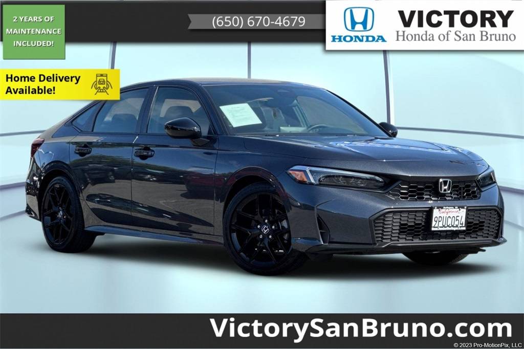 2025 Honda Civic Sport — Sedan — 6,630 mi — San Bruno, CA