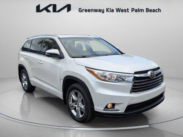 2015 Toyota Highlander Limited Platinum — SUV — 80,283 mi — West Palm Beach, FL