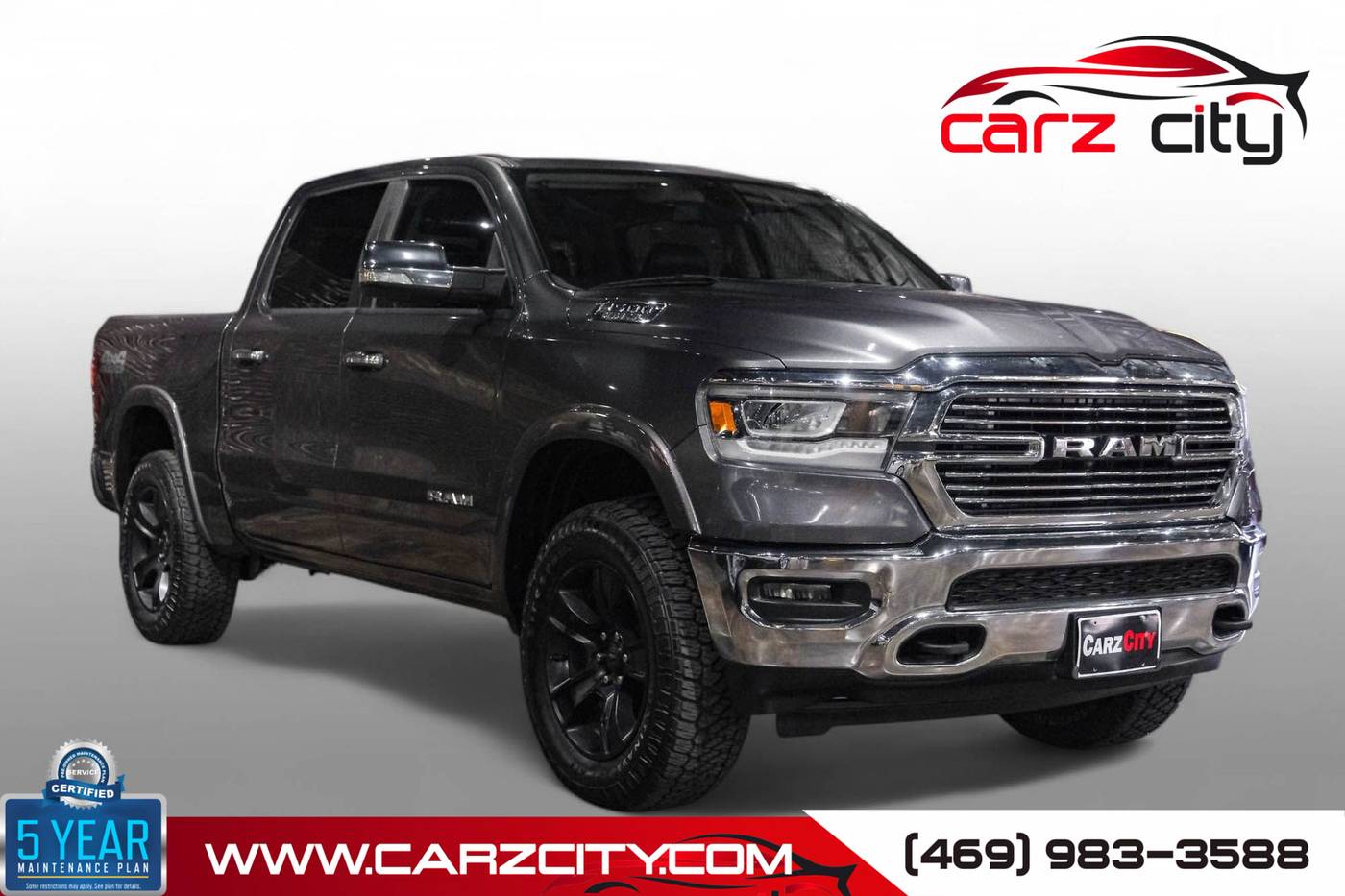 2019 Ram 1500 Laramie — Pickup Truck — 121,245 mi — Addison, TX