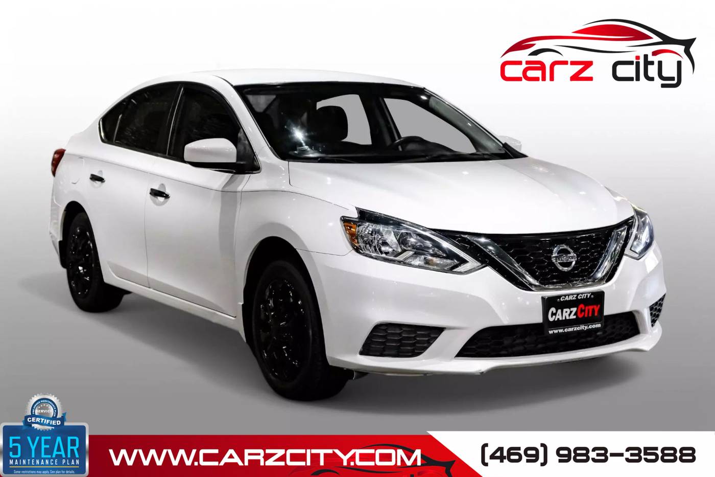 2016 Nissan Sentra SV — Sedan — 90,583 mi — Addison, TX