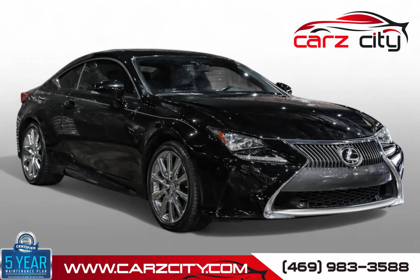 2016 Lexus RC RC 200t — Coupe — 97,540 mi — Addison, TX