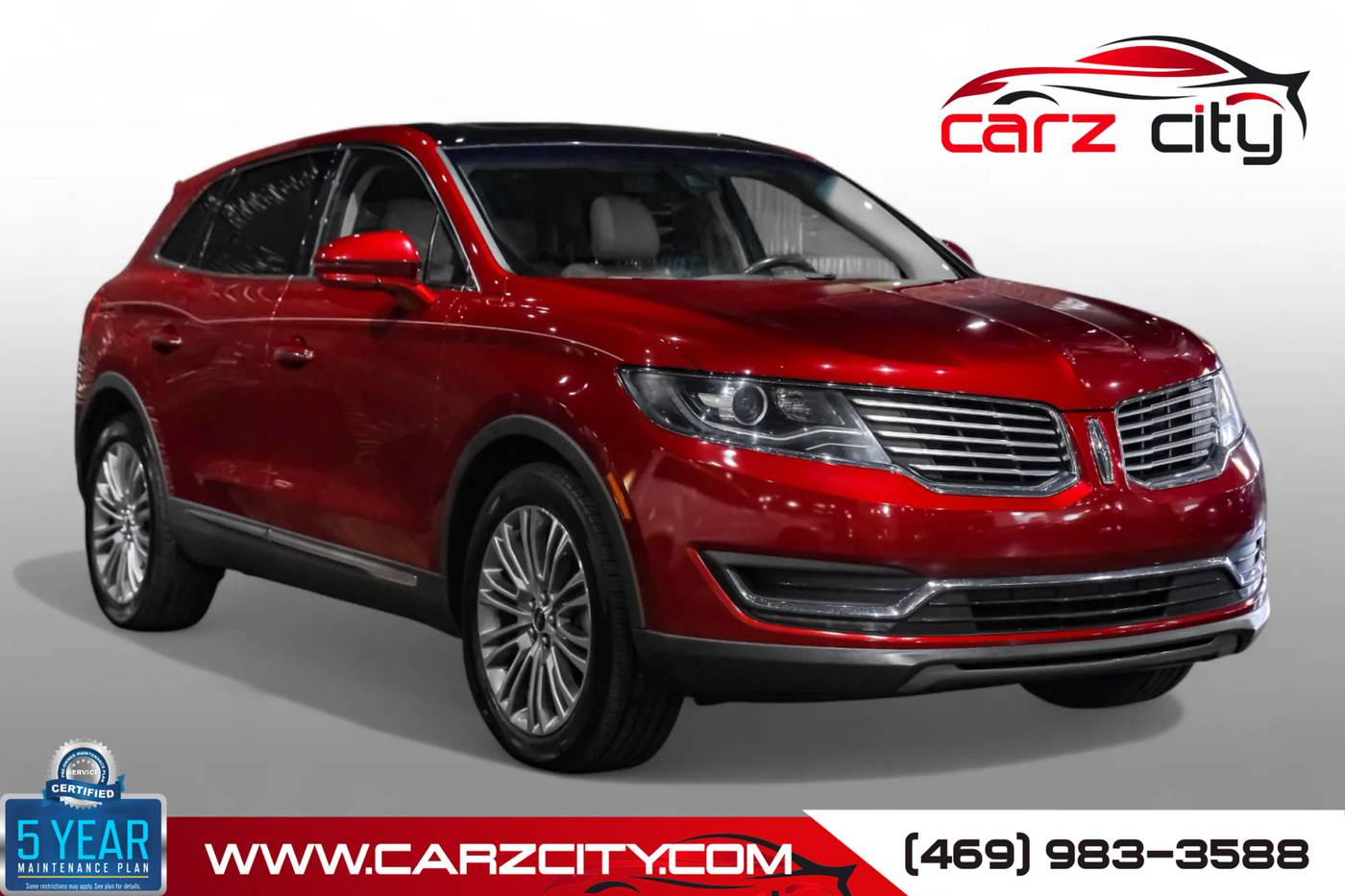2018 Lincoln MKX Reserve — SUV — 74,101 mi — Addison, TX