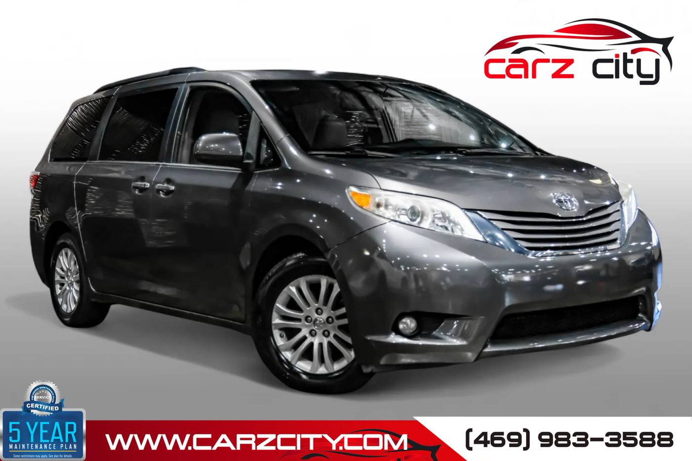 2017 Toyota Sienna XLE — Minivan — 98,290 mi — Addison, TX