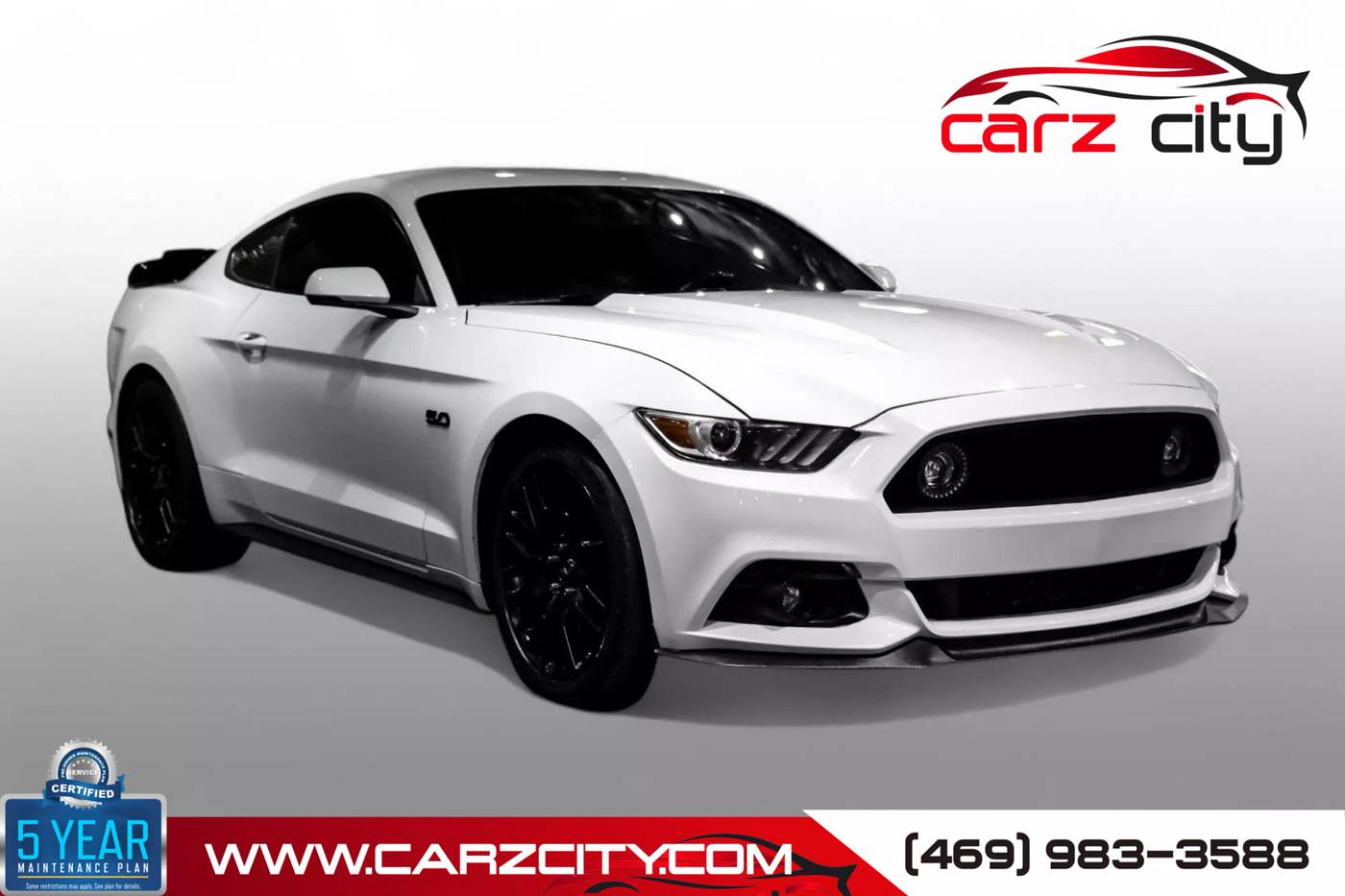 2016 Ford Mustang GT Premium — Coupe — 108,552 mi — Addison, TX