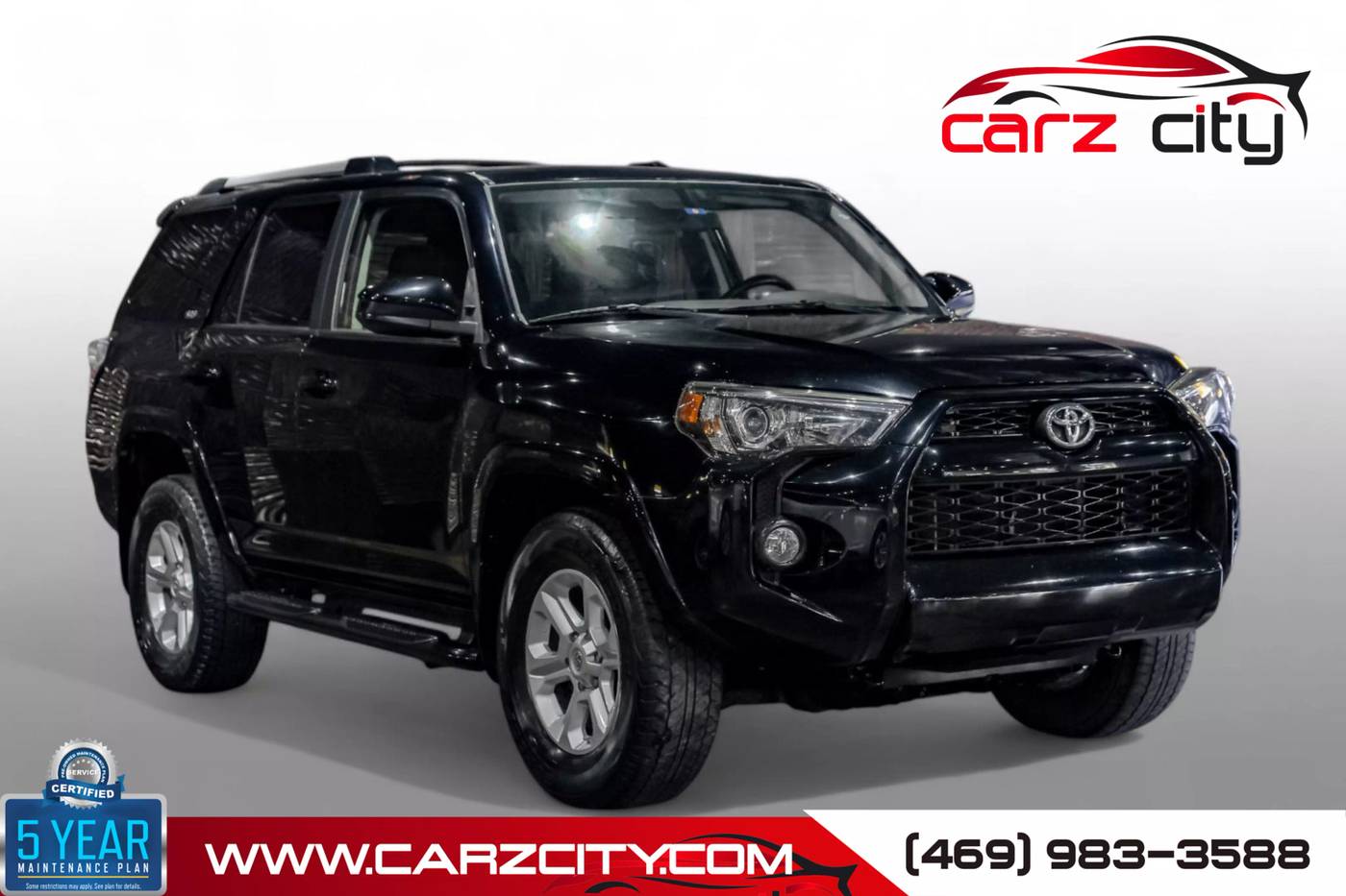 2019 Toyota 4Runner SR5 — SUV — 100,302 mi — Addison, TX