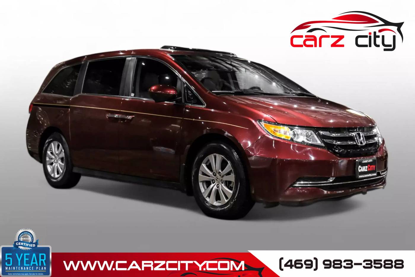 2017 Honda Odyssey EX-L — Minivan — 41,459 mi — Addison, TX