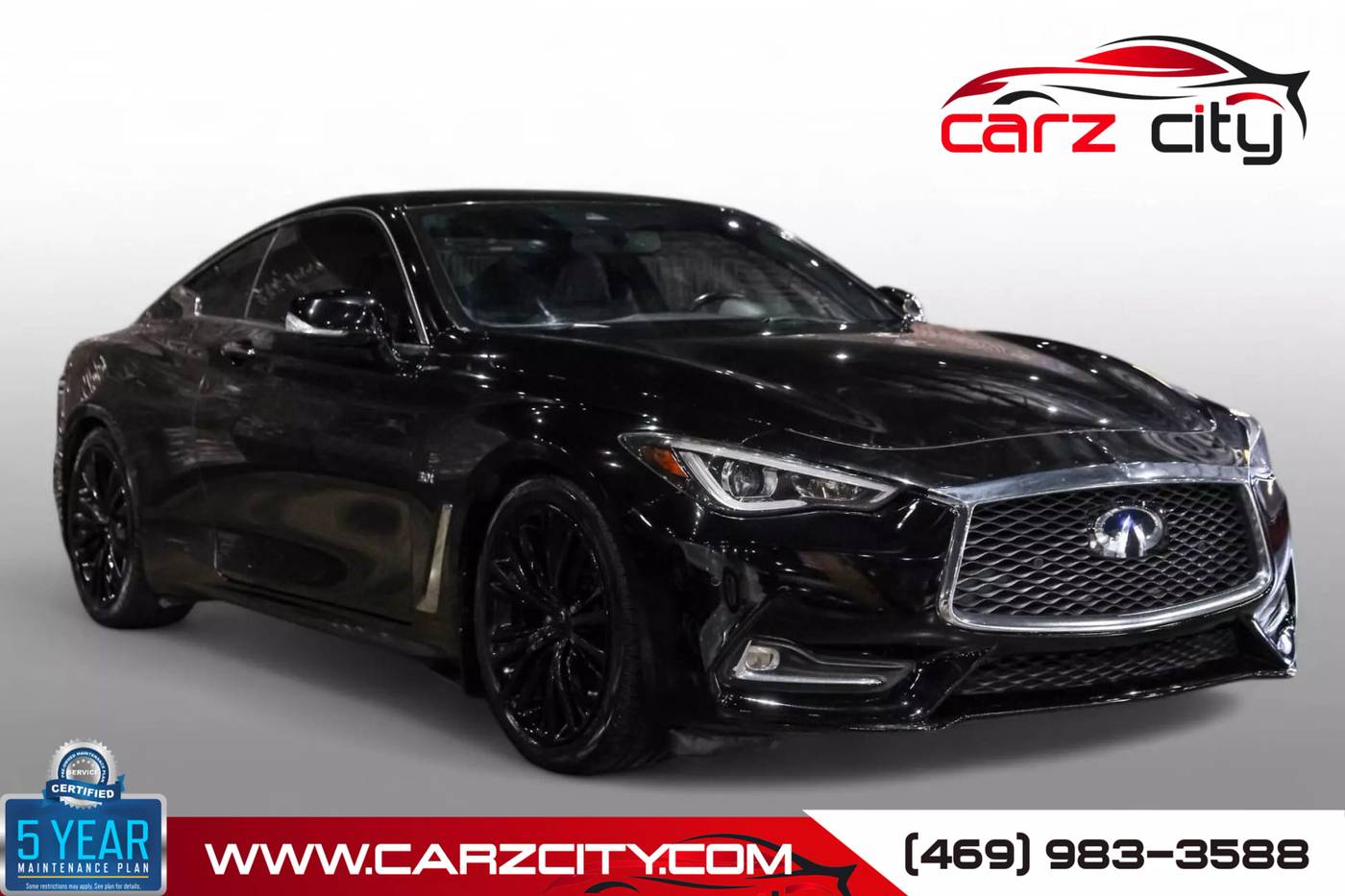 2018 INFINITI Q60 3.0t LUXE — Coupe — 104,020 mi — Addison, TX