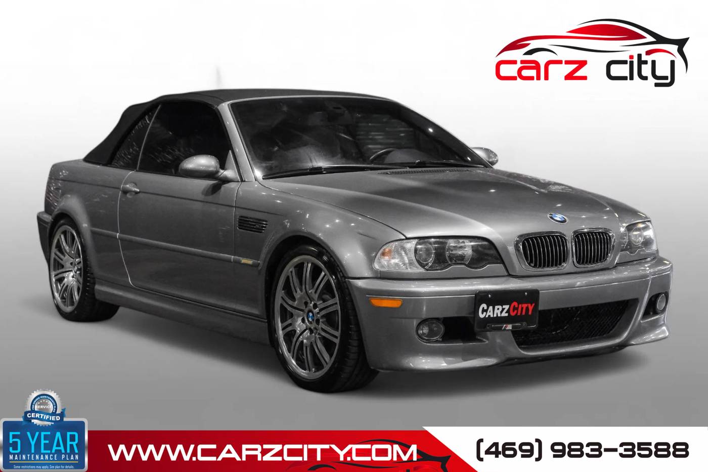 2005 BMW M3 Standard — Convertible — 79,966 mi — Addison, TX