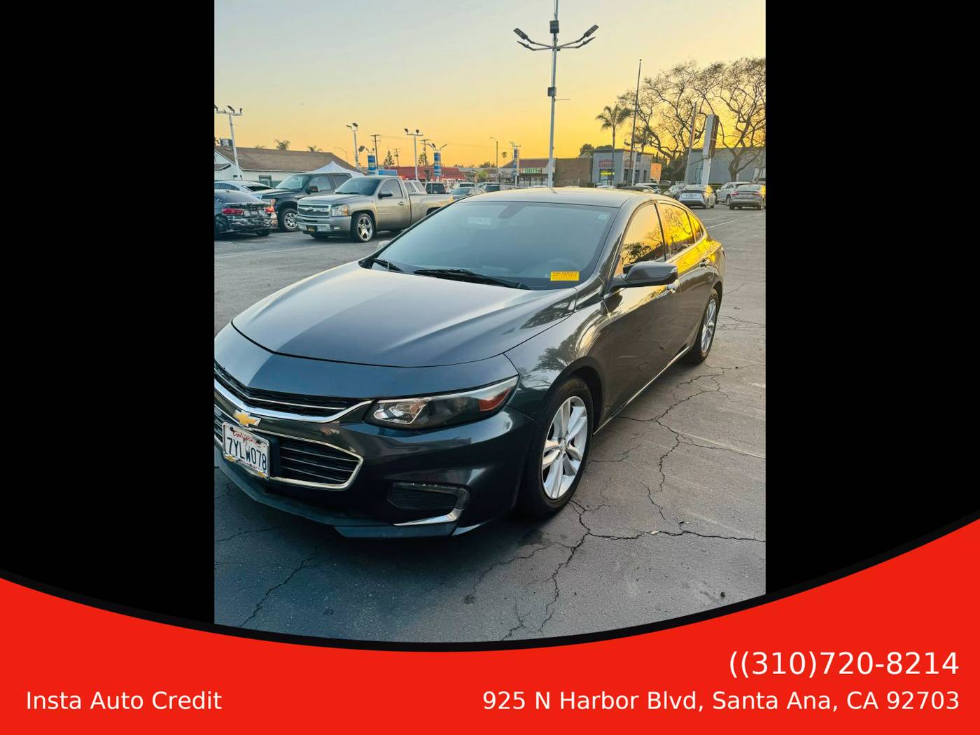 2017 Chevrolet Malibu LT — Sedan — 101,452 mi — Santa Ana, CA