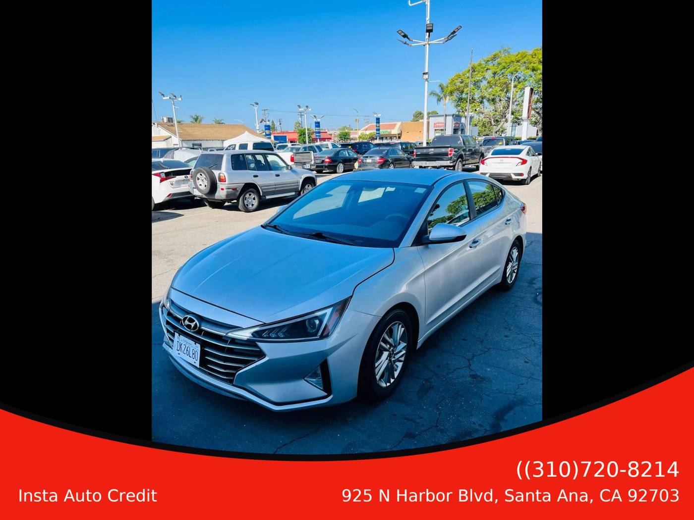2019 Hyundai Elantra SEL — Sedan — 43,312 mi — Santa Ana, CA