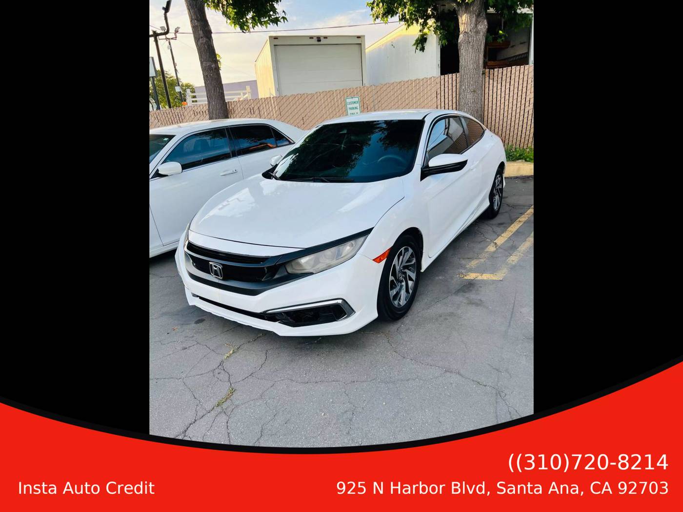 2019 Honda Civic LX — Coupe — 142,440 mi — Santa Ana, CA