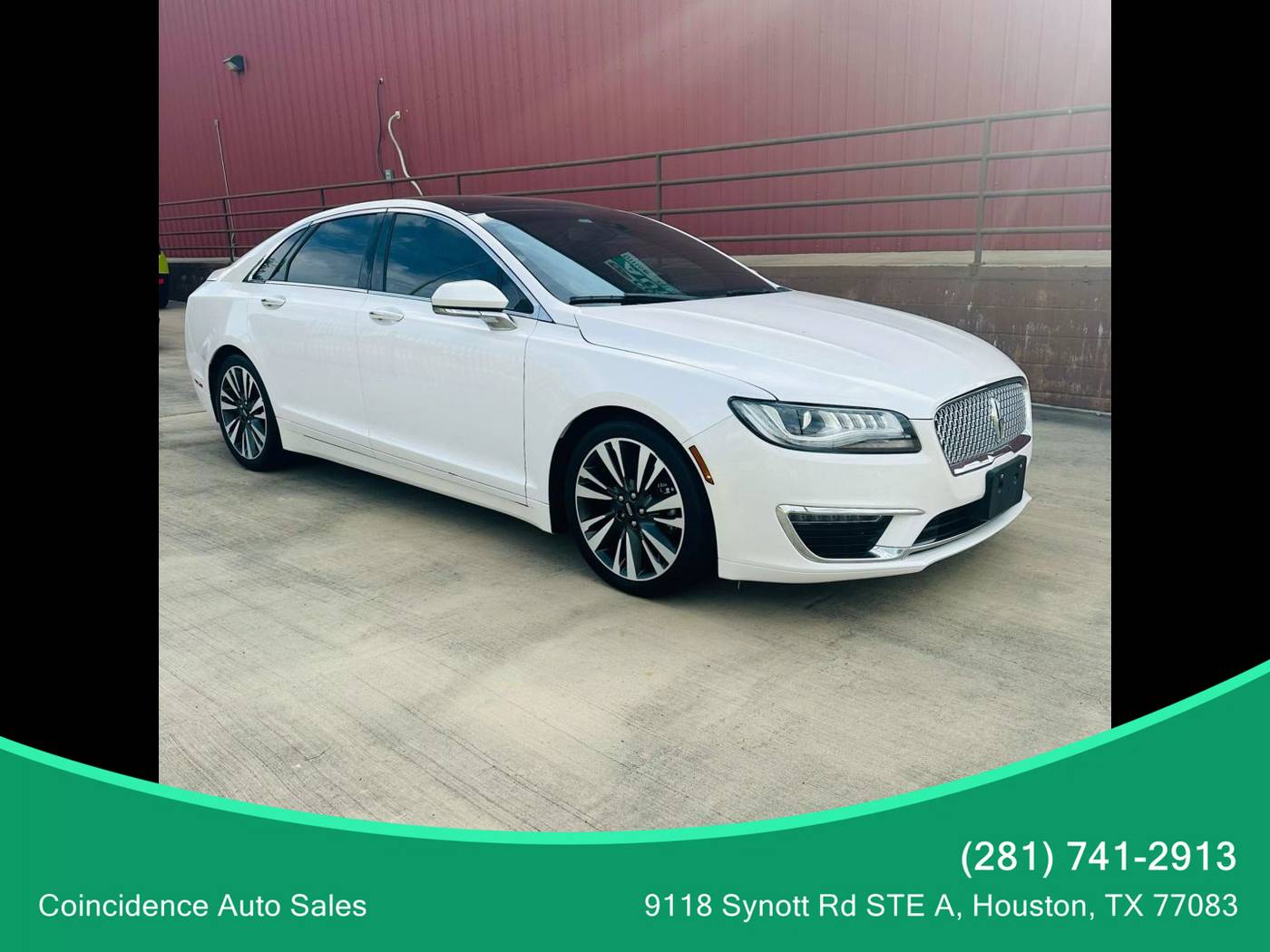 2018 Lincoln MKZ Reserve — Sedan — 52,366 mi — Houston, TX