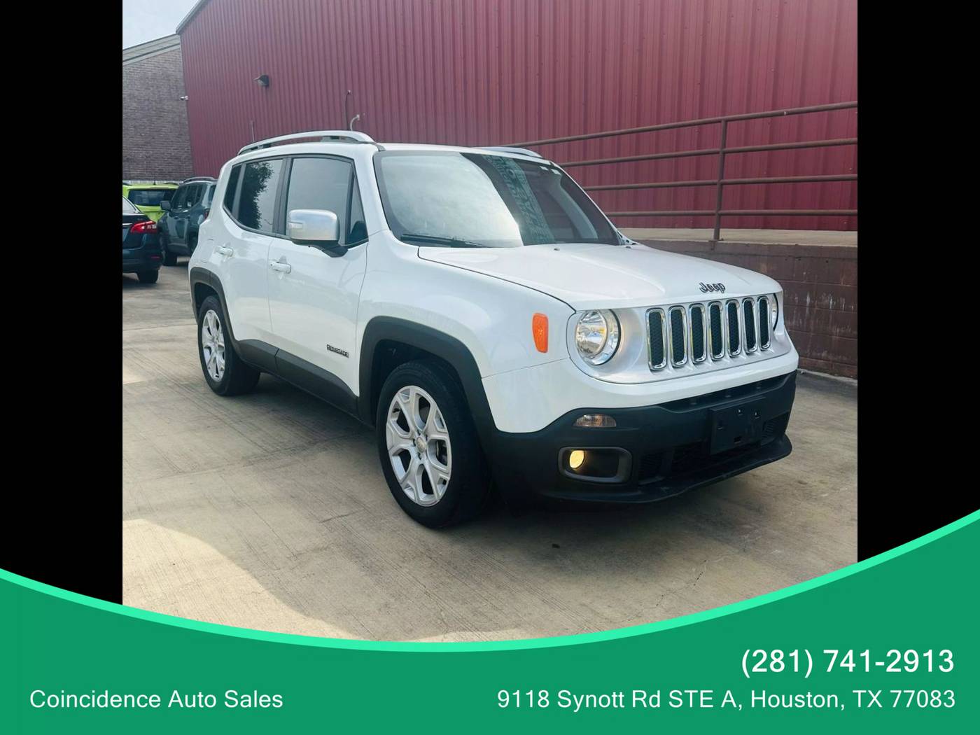 2018 Jeep Renegade Limited — SUV — 61,491 mi — Houston, TX