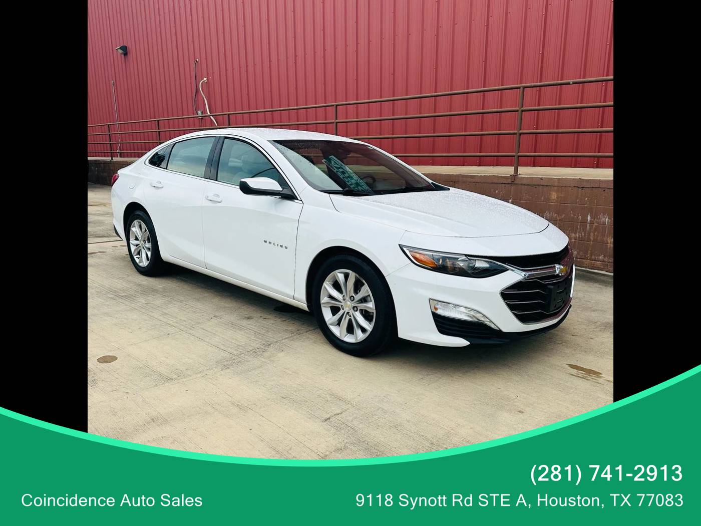 2020 Chevrolet Malibu LT — Sedan — 75,879 mi — Houston, TX