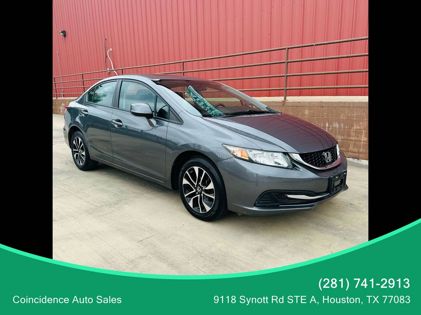 2013 Honda Civic EX — Sedan — 59,969 mi — Houston, TX