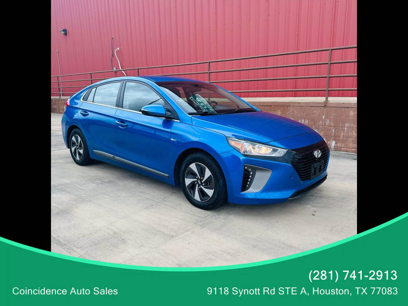 2017 Hyundai Ioniq Hybrid SEL — Hatchback — 62,926 mi — Houston, TX