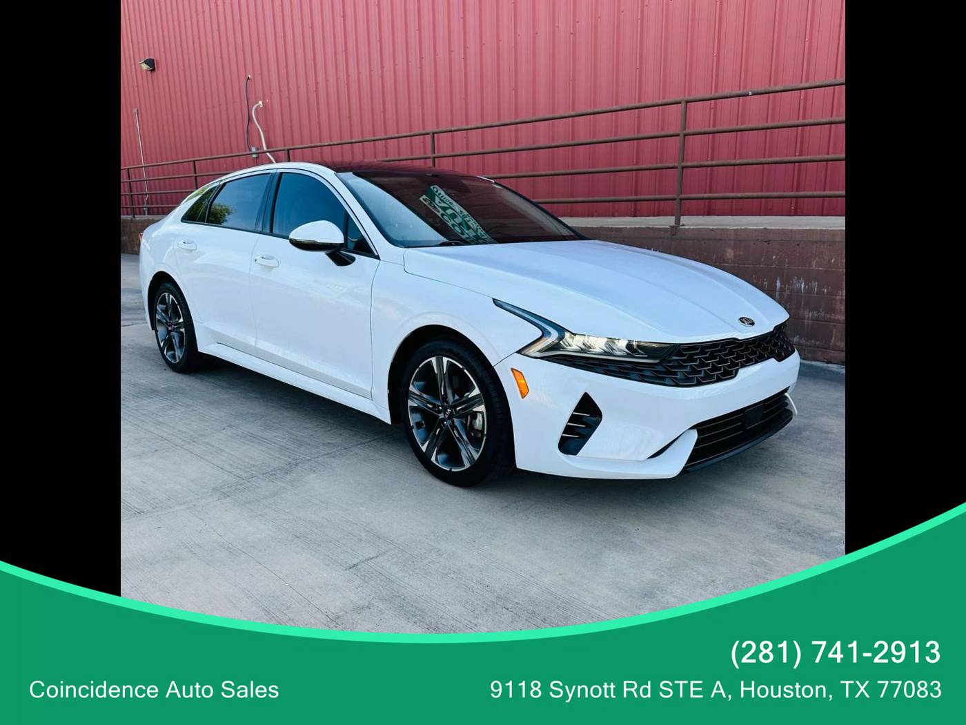 2021 Kia K5 EX — Sedan — 66,452 mi — Houston, TX