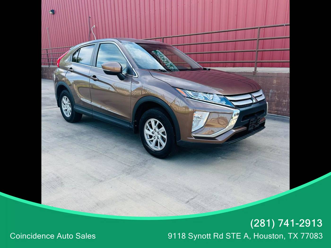 2019 Mitsubishi Eclipse Cross ES — SUV — 47,929 mi — Houston, TX