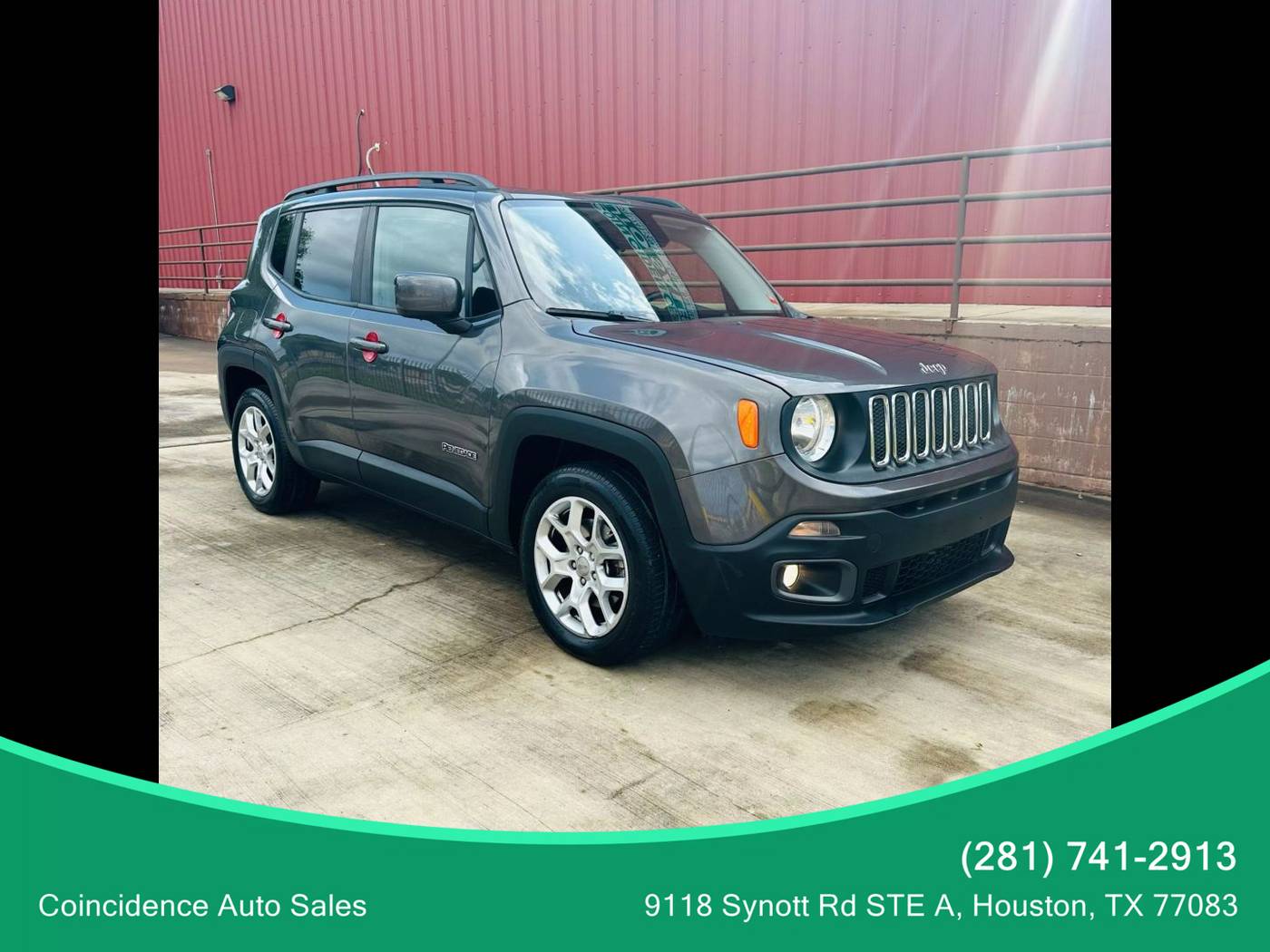 2017 Jeep Renegade Latitude — SUV — 36,646 mi — Houston, TX