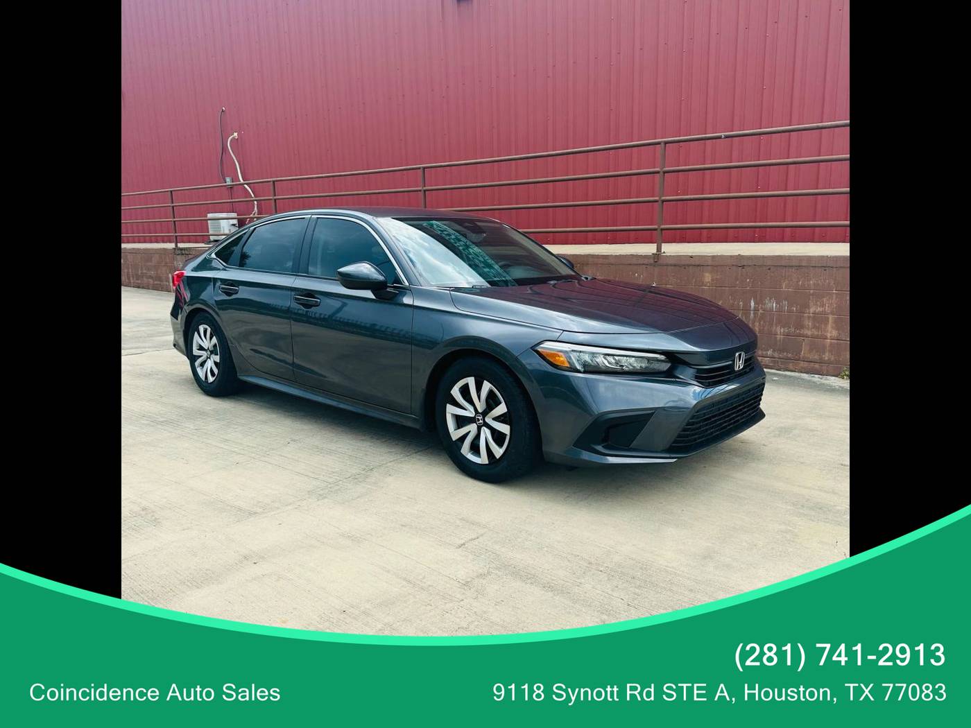 2024 Honda Civic LX — Sedan — 12,392 mi — Houston, TX
