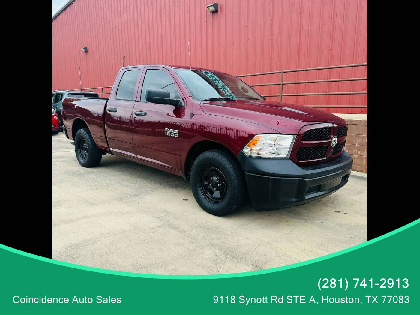 2016 Ram 1500 Tradesman — Pickup Truck — 109,814 mi — Houston, TX