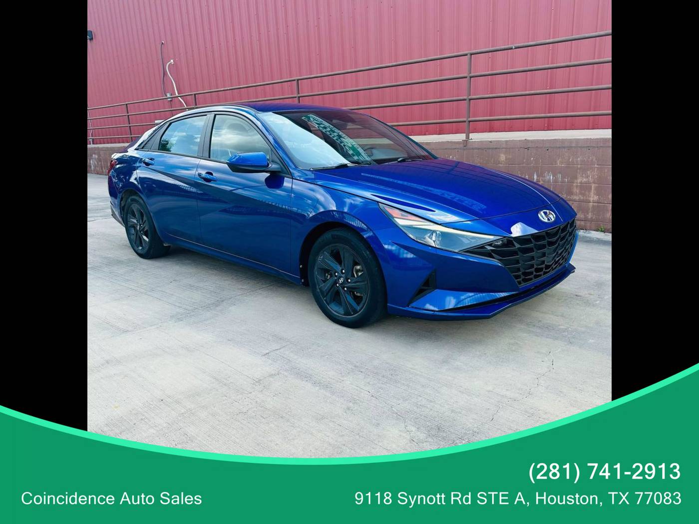 2022 Hyundai Elantra SEL — Sedan — 35,357 mi — Houston, TX