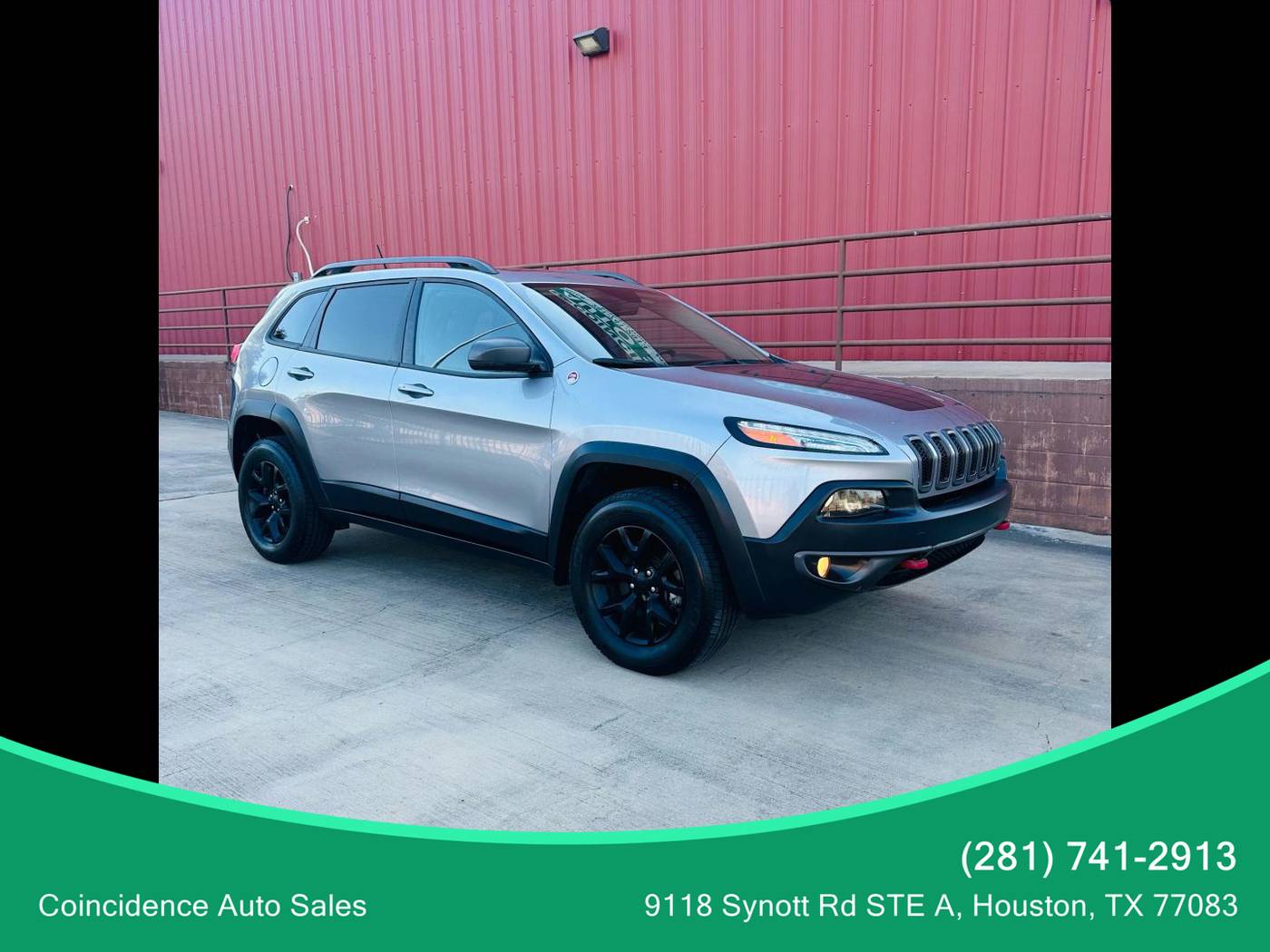 2018 Jeep Cherokee Trailhawk — SUV — 52,491 mi — Houston, TX