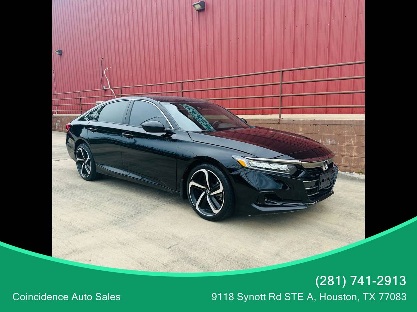2022 Honda Accord Sport — Sedan — 60,762 mi — Houston, TX