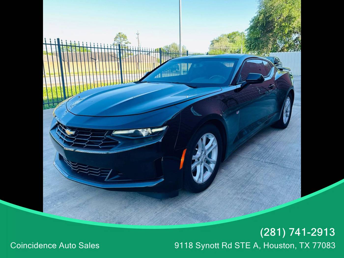 2020 Chevrolet Camaro 1LS — Coupe — 38,664 mi — Houston, TX