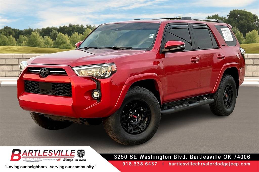 2022 Toyota 4Runner SR5 Premium — SUV — 33,730 mi — Bartlesville, OK