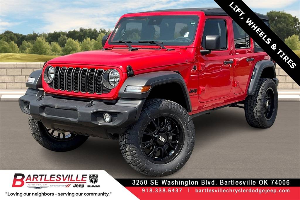 2025 Jeep Wrangler Sport S — SUV — 4,909 mi — Bartlesville, OK