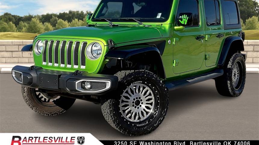 2019 Jeep Wrangler Sahara — SUV — 86,328 mi — Bartlesville, OK