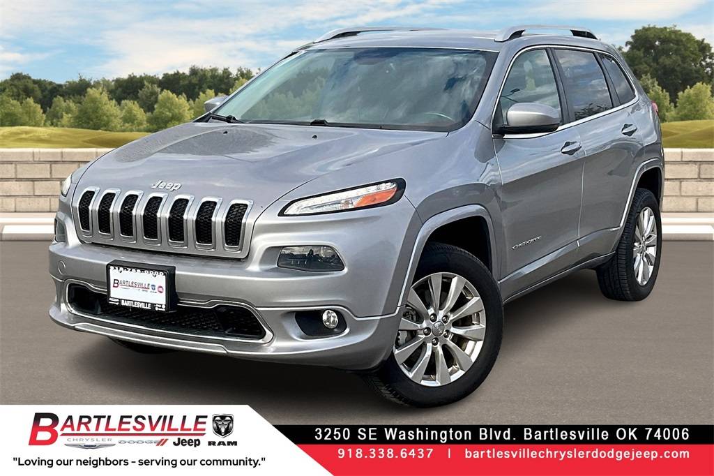 2016 Jeep Cherokee Overland — SUV — 85,254 mi — Bartlesville, OK