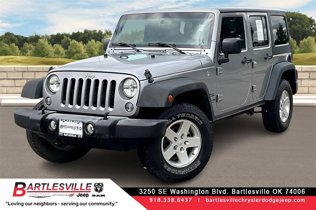 2016 Jeep Wrangler Sport — SUV — 112,646 mi — Bartlesville, OK