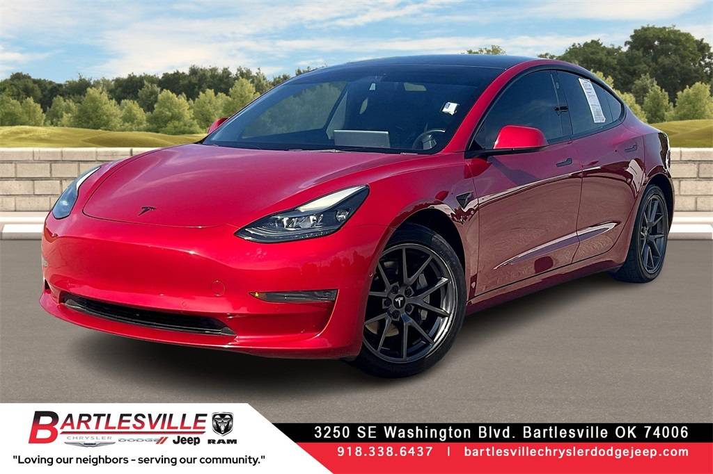 2022 Tesla Model 3 Standard Range Plus — Sedan — 88,434 mi — Bartlesville, OK