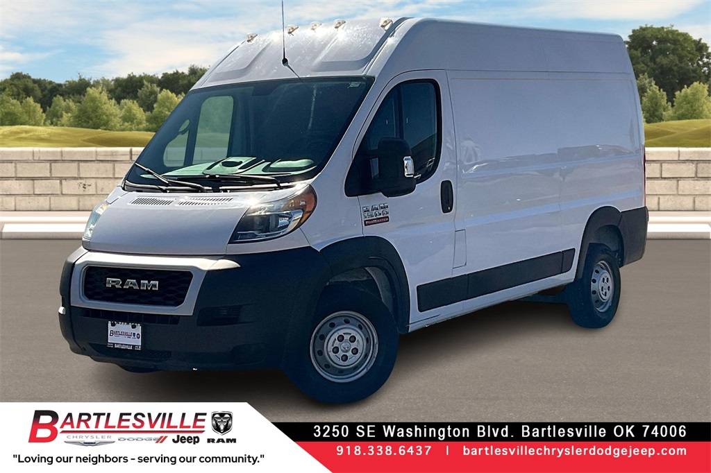2020 Ram ProMaster Cargo Van 1500 — Cargo Van — 80,375 mi — Bartlesville, OK