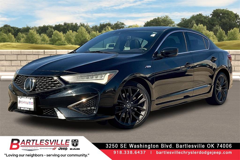 2019 Acura ILX Premium/A-Spec Package — Sedan — 77,956 mi — Bartlesville, OK