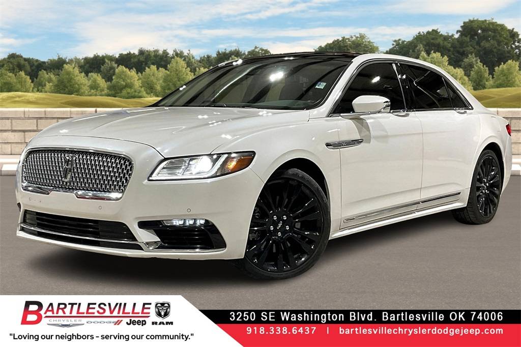 2017 Lincoln Continental Reserve — Sedan — 108,568 mi — Bartlesville, OK