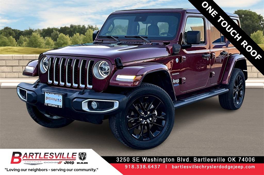 2021 Jeep Wrangler Sahara 4xe — SUV — 32,265 mi — Bartlesville, OK